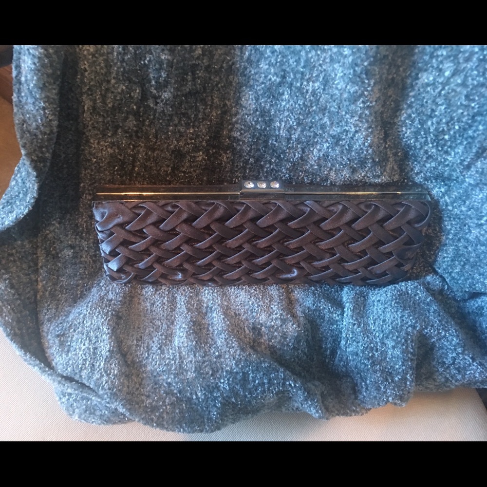 Satin clutch